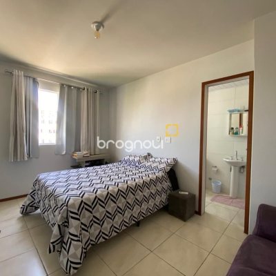 Apartamento com 61m², 2 quartos (sendo 1 suíte), 1 garagem, no bairro Pagani em Palhoça