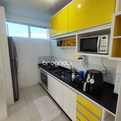 Apartamento com 54m², 1 quarto, no bairro Coqueiros em Florianópolis