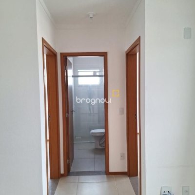 Apartamento com 50m², 2 quartos, 1 garagem, no bairro Forquilhas em São José