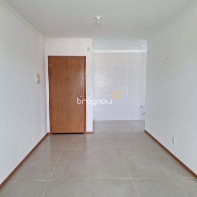 Apartamento com 50m², 2 quartos, 1 garagem, no bairro Forquilhas em São José