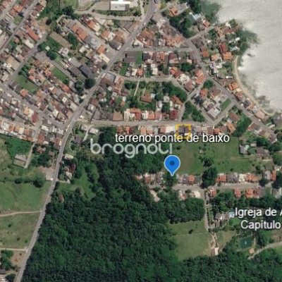 Terreno com 360m², no bairro Ponta de Baixo em São José