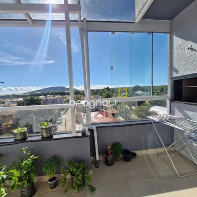 Cobertura com 130m², 3 quartos (sendo 1 suíte), 2 garagens, no bairro Ingleses em Florianópolis