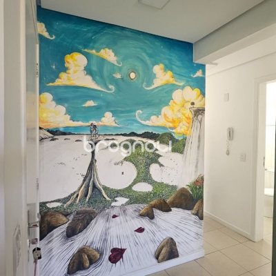 Apartamento com 53m², 1 quarto, 1 garagem, no bairro Trindade em Florianópolis