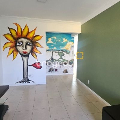 Apartamento com 53m², 1 quarto, 1 garagem, no bairro Trindade em Florianópolis