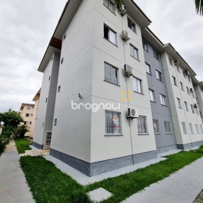 Apartamento com 46m², 2 quartos, 1 garagem, no bairro Pachecos em Palhoça