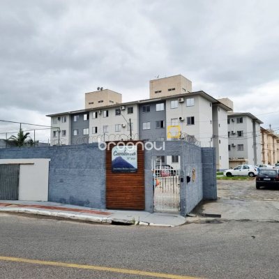 Apartamento com 46m², 2 quartos, 1 garagem, no bairro Pachecos em Palhoça