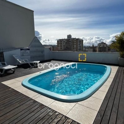 Apartamento com 71m², 2 quartos (sendo 1 suíte), 1 garagem, no bairro Abraão em Florianópolis