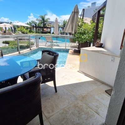 Apartamento com 125m², 2 quartos (sendo 1 suíte), 2 garagens, no bairro Jurerê Internacional em Florianópolis