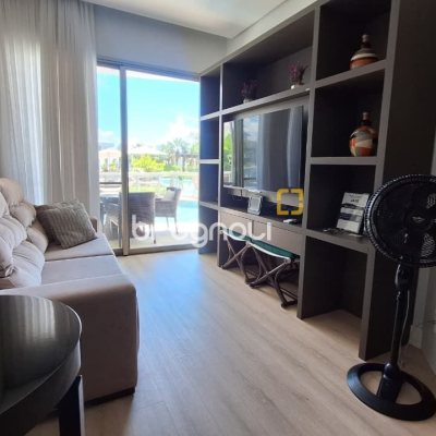 Apartamento com 125m², 2 quartos (sendo 1 suíte), 2 garagens, no bairro Jurerê Internacional em Florianópolis