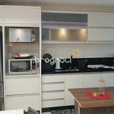 Apartamento com 54m², 2 quartos, 1 garagem, no bairro Sertão do Maruim em São José