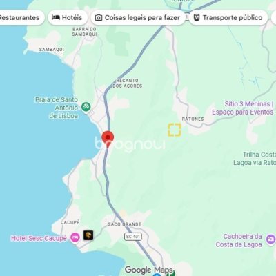 Terreno com 15581m², no bairro Santo Antônio de Lisboa em Florianópolis