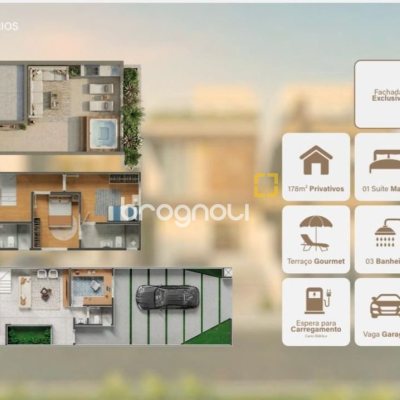 Casa com 138m², 4 quartos (sendo 1 suíte), 2 garagens, no bairro Campeche em Florianópolis