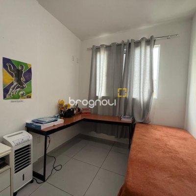 Apartamento com 66m², 2 quartos, 1 garagem, no bairro Pedra Branca em Palhoça