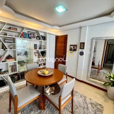 Apartamento com 56m², 2 quartos, 1 garagem, no bairro Coqueiros em Florianópolis