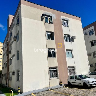Apartamento com 56m², 2 quartos, 1 garagem, no bairro Coqueiros em Florianópolis