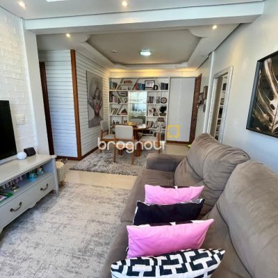 Apartamento com 56m², 2 quartos, 1 garagem, no bairro Coqueiros em Florianópolis