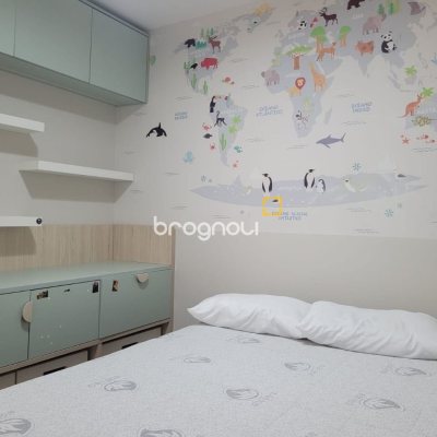 Cobertura com 127m², 3 quartos (sendo 1 suíte), 2 garagens, no bairro Saco Grande em Florianópolis