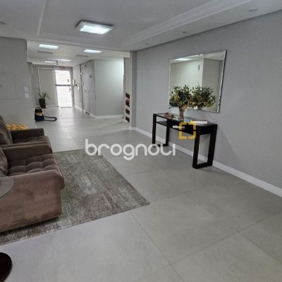 Apartamento com 70m², 2 quartos (sendo 1 suíte), 1 garagem, no bairro Campinas em São José