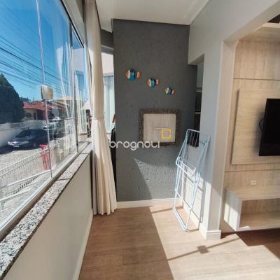 Apartamento com 58m², 2 quartos (sendo 1 suíte), 1 garagem, no bairro Ingleses em Florianópolis