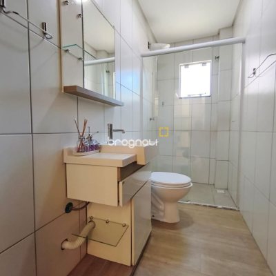 Apartamento com 58m², 2 quartos (sendo 1 suíte), 1 garagem, no bairro Ingleses em Florianópolis