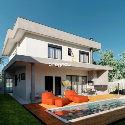 Casa de Condomínio com 241m², 3 quartos (sendo 1 suíte), 2 garagens, no bairro Rio Vermelho em Florianópolis