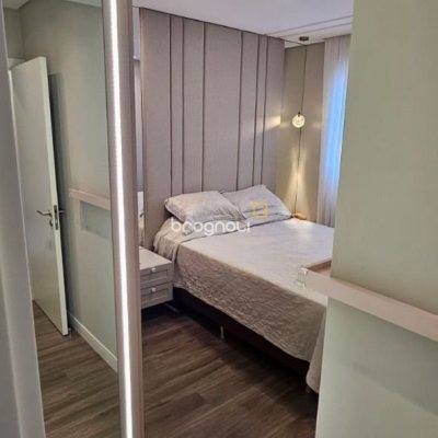 Apartamento com 63m², 2 quartos (sendo 1 suíte), 1 garagem, no bairro Trindade em Florianópolis