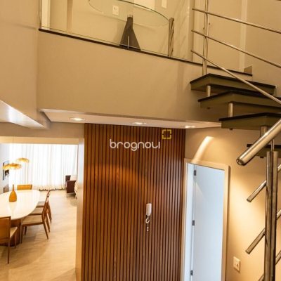 Apartamento com 128m², 3 quartos (sendo 3 suítes), 2 garagens, no bairro Cachoeira do Bom Jesus em Florianópolis