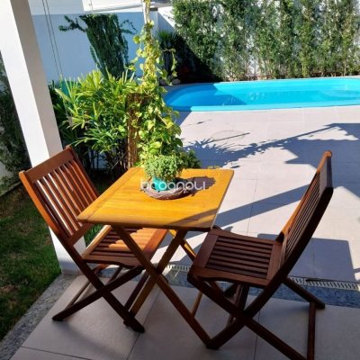 Casa com 173m², 4 quartos (sendo 3 suítes), 2 garagens, no bairro Cachoeira do Bom Jesus em Florianópolis