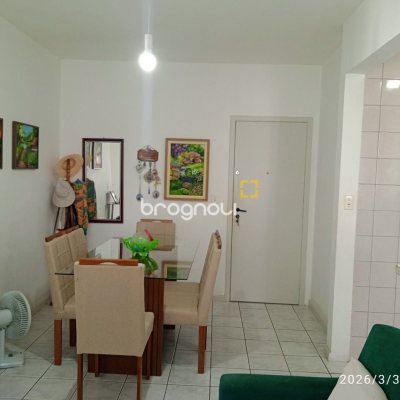 Apartamento com 55m², 2 quartos, 1 garagem, no bairro Campinas em São José