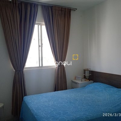 Apartamento com 55m², 2 quartos, 1 garagem, no bairro Campinas em São José