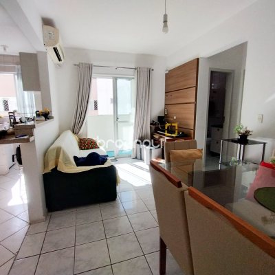 Apartamento com 55m², 2 quartos, 1 garagem, no bairro Campinas em São José