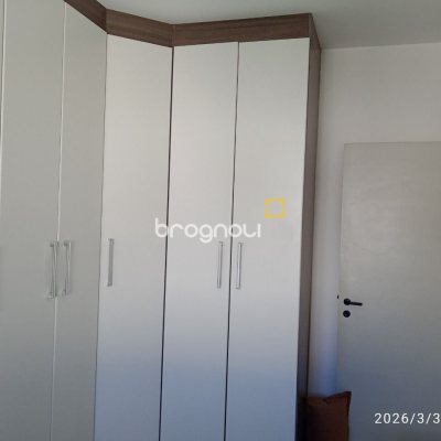 Apartamento com 55m², 2 quartos, 1 garagem, no bairro Campinas em São José