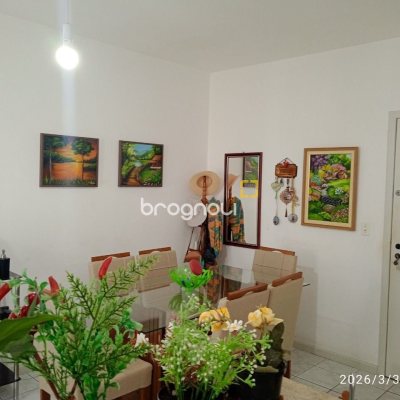 Apartamento com 55m², 2 quartos, 1 garagem, no bairro Campinas em São José