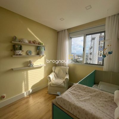 Apartamento com 87m², 3 quartos (sendo 1 suíte), 1 garagem, no bairro Itacorubi em Florianópolis