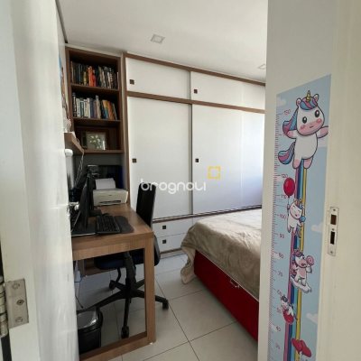 Apartamento com 87m², 3 quartos (sendo 1 suíte), 1 garagem, no bairro Itacorubi em Florianópolis