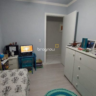Apartamento com 59m², 2 quartos, 1 garagem, no bairro Forquilhinha em São José