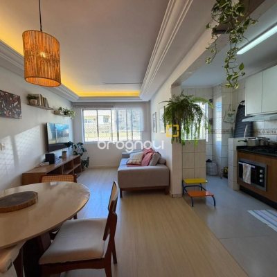 Apartamento com 59m², 2 quartos, 1 garagem, no bairro Trindade em Florianópolis