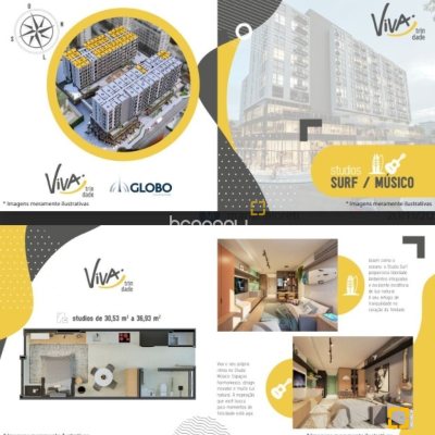 Studio com 44m², 1 quarto, 1 garagem, no bairro Trindade em Florianópolis