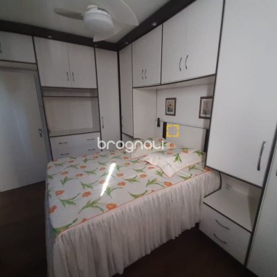 Apartamento com 41m², 1 quarto, 1 garagem, no bairro Campinas em São José