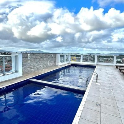 Apartamento com 56m², 2 quartos, 1 garagem, no bairro Areias em São José