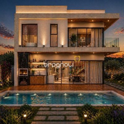 Casa de Condomínio com 370m², 4 quartos (sendo 4 suítes), 5 garagens, no bairro Ingleses em Florianópolis