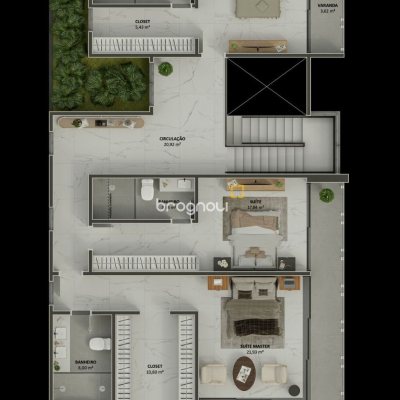 Casa de Condomínio com 370m², 4 quartos (sendo 4 suítes), 5 garagens, no bairro Ingleses em Florianópolis