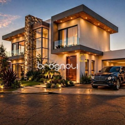 Casa de Condomínio com 370m², 4 quartos (sendo 4 suítes), 5 garagens, no bairro Ingleses em Florianópolis