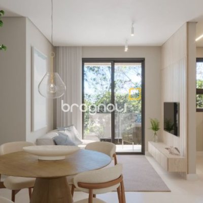 Apartamento com 60m², 2 quartos (sendo 1 suíte), 1 garagem, no bairro Cacupé em Florianópolis