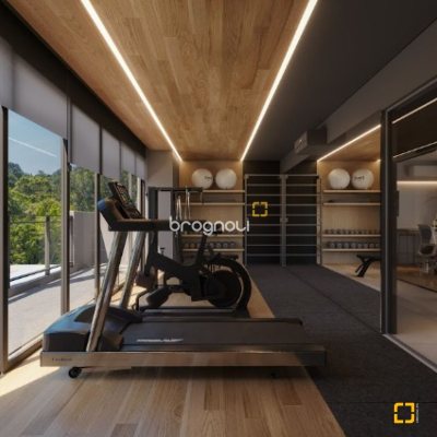 Apartamento com 60m², 2 quartos (sendo 1 suíte), 1 garagem, no bairro Cacupé em Florianópolis