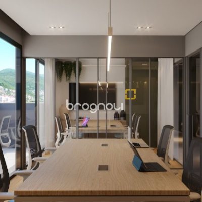 Apartamento com 60m², 2 quartos (sendo 1 suíte), 1 garagem, no bairro Cacupé em Florianópolis