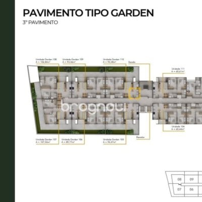 Apartamento com 105m², 3 quartos (sendo 3 suítes), 1 garagem, no bairro Cacupé em Florianópolis