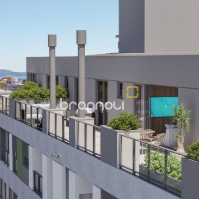 Cobertura com 128m², 2 quartos (sendo 1 suíte), 1 garagem, no bairro Cachoeira do Bom Jesus em Florianópolis