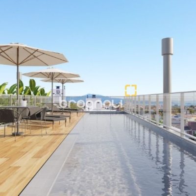 Cobertura com 128m², 2 quartos (sendo 1 suíte), 1 garagem, no bairro Cachoeira do Bom Jesus em Florianópolis