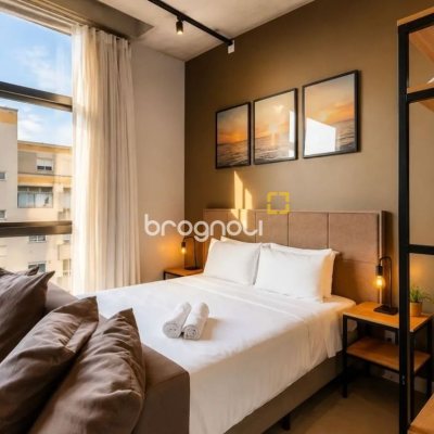 Studio com 34m², 1 quarto, 1 garagem, no bairro Canasvieiras em Florianópolis